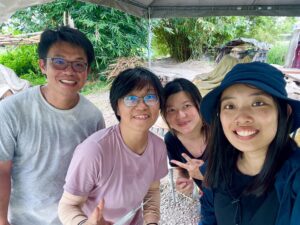 20250717打工換宿陳美瑜臨行前合影